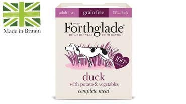 FORTHGLADE ΥΓΡΗ ΤΡΟΦΗ ΣΚΥΛΟΥ ΠΑΠΙΑ ΜΕ ΠΑΤΑΤΑ & ΛΑΧΑΝΙΚΑ 125GR